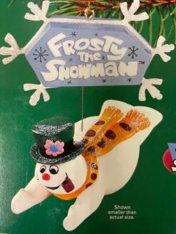 Frosty The Snowman With SOUND - Carlton Ornament