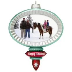 2016 Happy Holidays Photo Holder - MAGIC Recordable * DAMAGED BOX