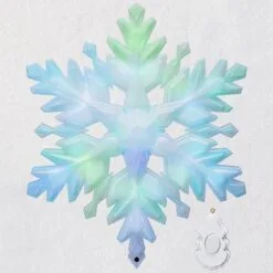 2018 Stunning Snowflake MUSIC & LIGHT SHOW Tree Topper