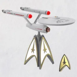 2022 Star Trek USS Enterprise Interactive Tree Topper - *Sound/Light Show