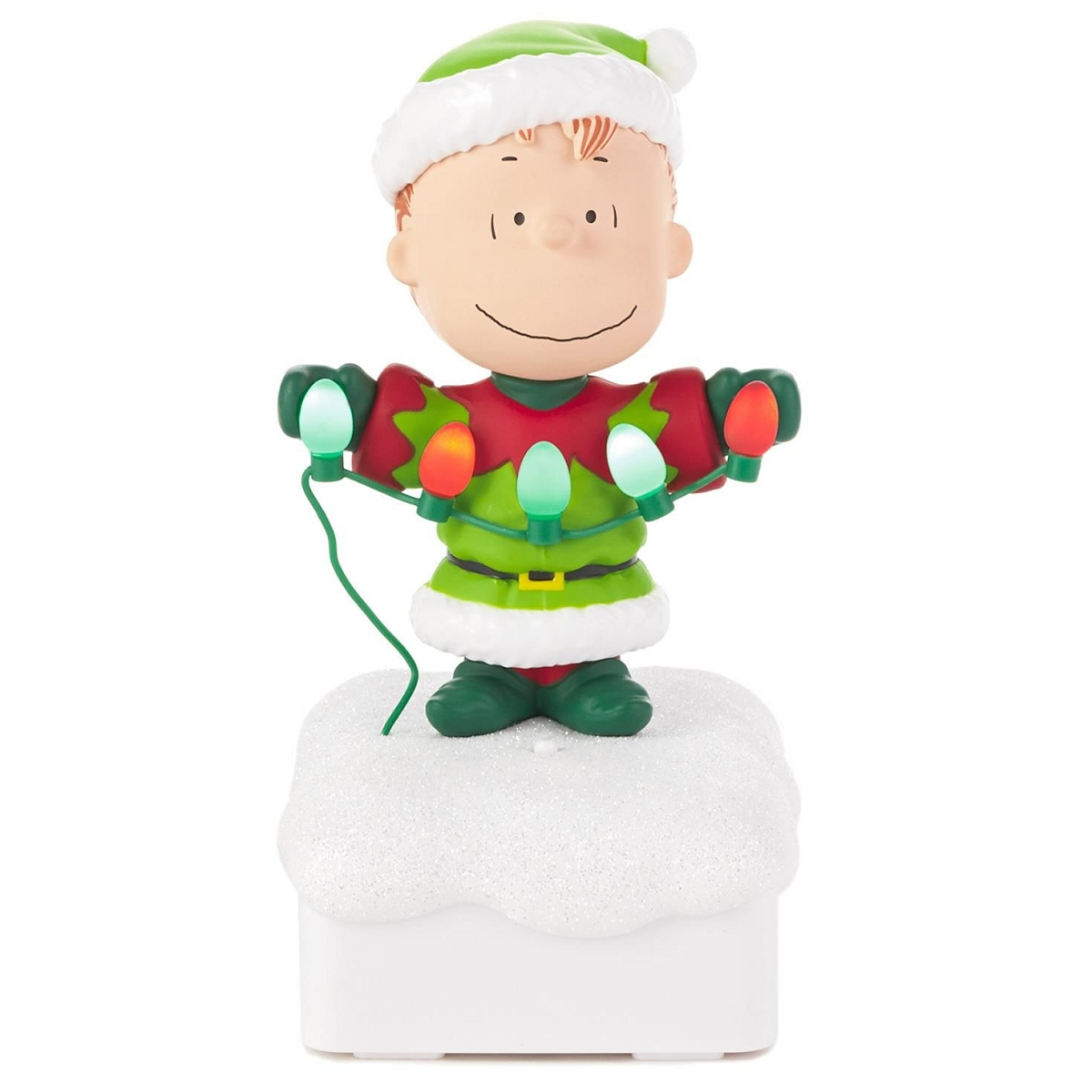 2015 Peanuts Gang Christmas Light Show - Linus