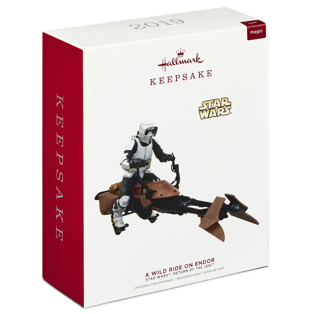 2019 Star Wars, Wild Ride On Endor - Imperial Storm Trooper - Damaged Box - Image 2