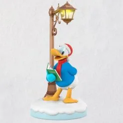 2018 Disney Christmas Carolers, Jolly Donald*MAGIC CORD *INTERACTIVE Light & Sound