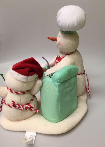 Musical Snow-Chefs - NO Tag RARE Canadian Exclusive *MUSICAL PLUSH TABLETOPPER* - Image 2