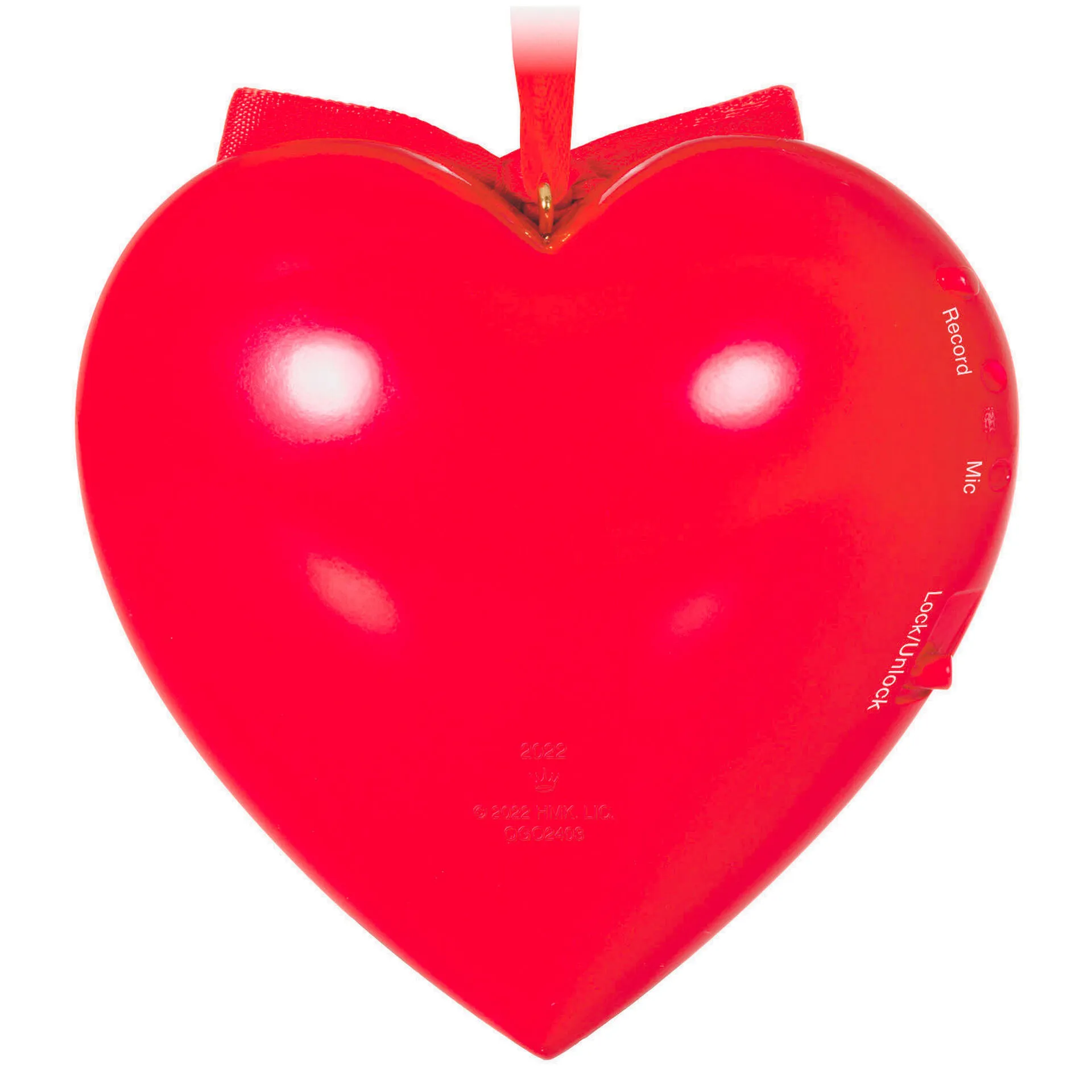 2022 Connected By Heart, Recordable Ornament - Image 2