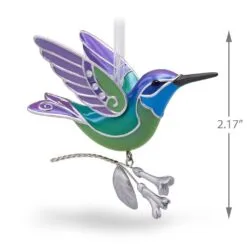 2018 Beauty Of Birds Hummingbird Surprise - GREEN/BLUE