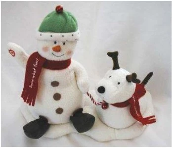 2004 Jingle Pals - Musical Plush Tabletopper - No Tag