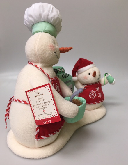 Musical Snow-Chefs - NO Tag RARE Canadian Exclusive *MUSICAL PLUSH TABLETOPPER* - Image 3