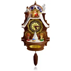 2015 Santa's Magic Cuckoo Clock - LIGHT,MOTION & SOUND Ornament