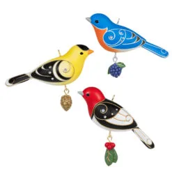 2020 Beauty Of Birds - LARGE Outdoor Bird Set Of 3