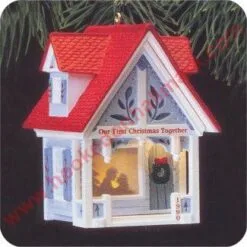 1990 First Christmas Together - Lighted *Damaged Box