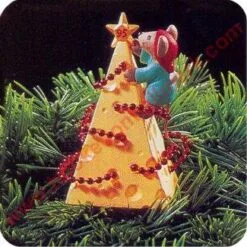 1995 Chris Mouse #11 - Cheese Tree - Lighted