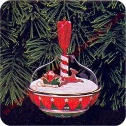 1998 Santas Spin Top - With MOTION