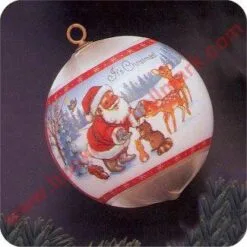 1981 Traditional Black Santa - RARE - NB