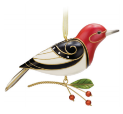 2009 Beauty Of Birds #5 Red Headed Woodpecker *ARTIST SIGNED By Edythe Kegrize