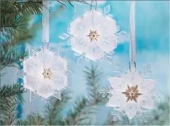 2011 Wonder And Light, Sparkling Snowflake Ornament Set