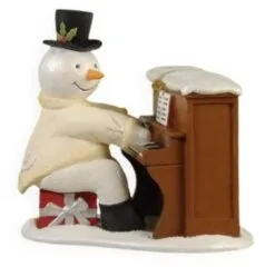 2009 Sing Along Snowman ORNAMENT