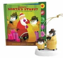 2011 Where's Santa's Stuff? - INTERACTIVE Book/Ornament