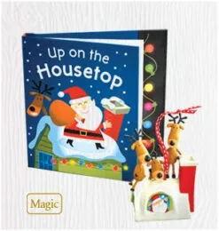 2010 Up On The Housetop - INTERACTIVE Book & Ornament