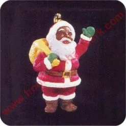 1995 Joyful Santa - Miniature